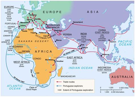 1289年のグアイアナの黄金発掘、インディオとポルトガルの対立、大西洋貿易の幕開け