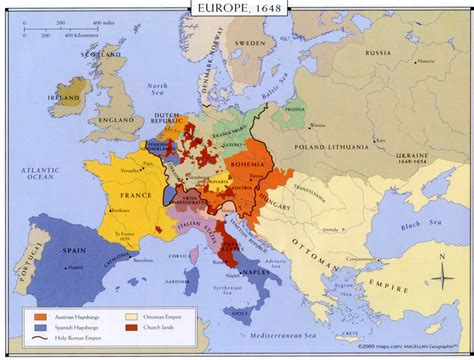  1648年のヴェストファーレン条約：三十年戦争終結とヨーロッパの新たな秩序